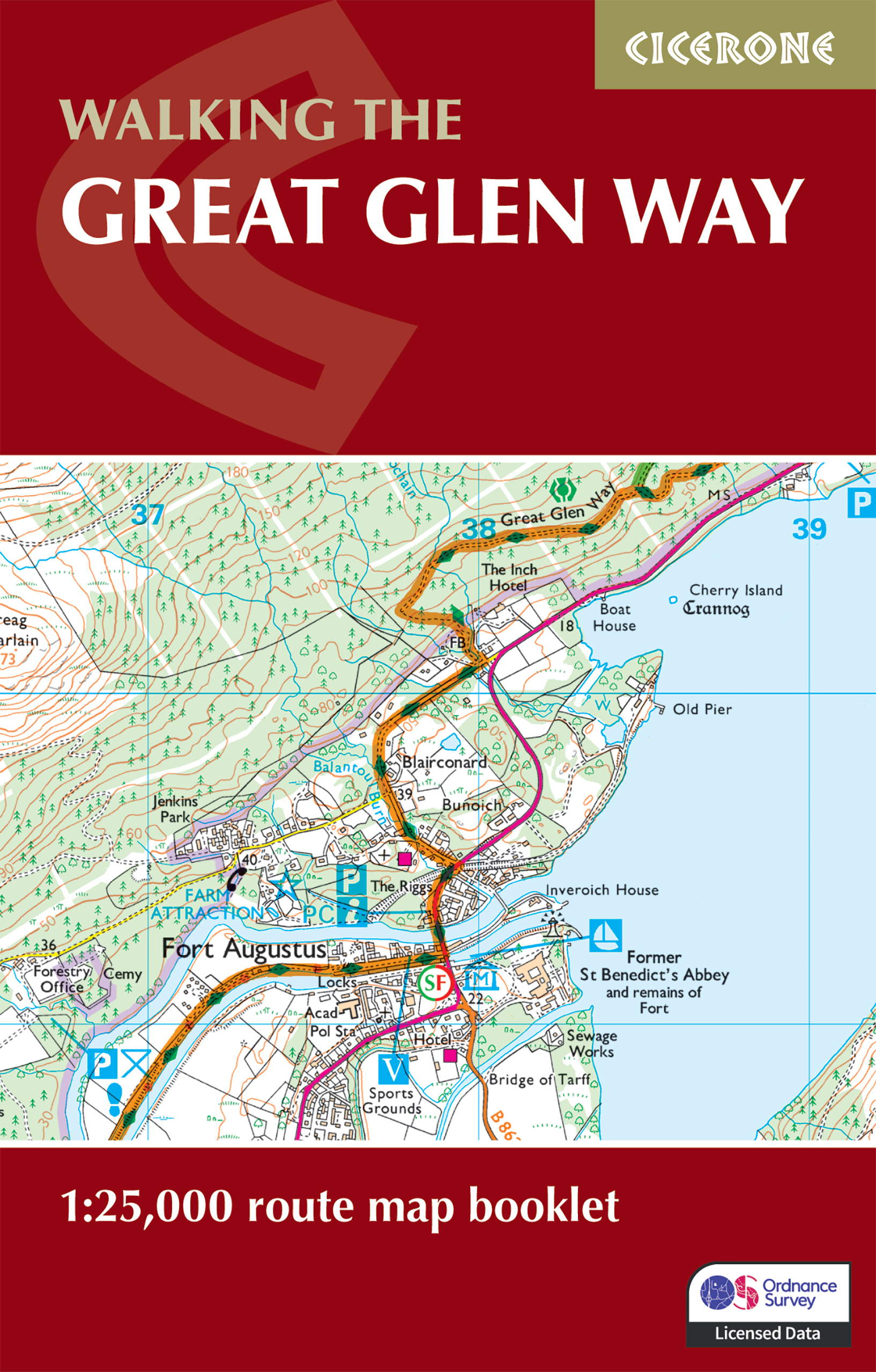 Great Glen Way | OS map booklet | Scotland's Great… | Cicerone Press