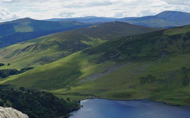 Stunning scenery on the Wicklow Way