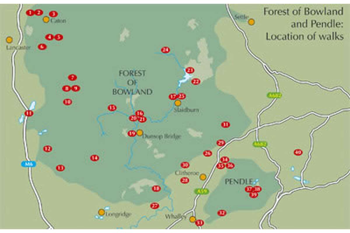 Walking in the Forest of Bowland and Pendle Guidebook | Cicerone Press