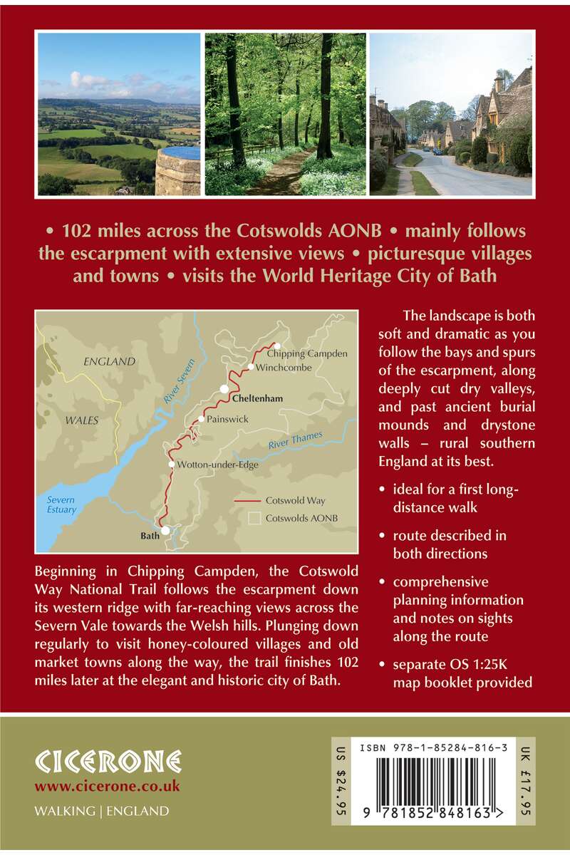 Cotswold Way book Walk the National Trail,… Cicerone Press