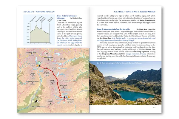 The GR5 Trail - Through the French Alps - Route Photos
