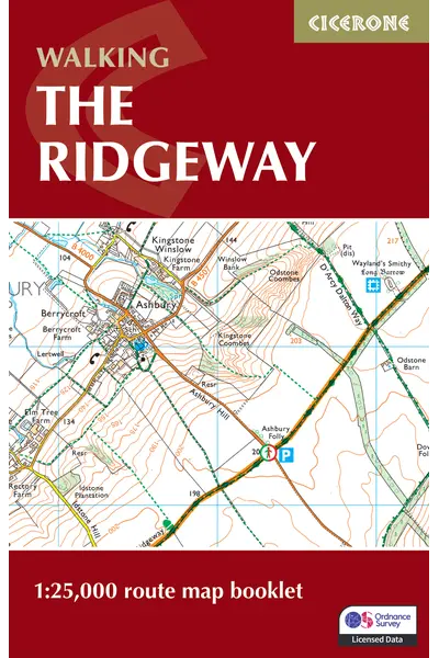 The Ridgeway Map Booklet - Front Cover