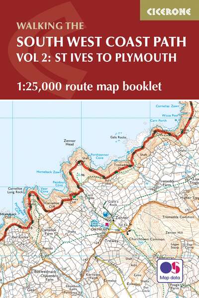 South West Coast Path (SWCP) National Trail Guidebook | Cicerone Press