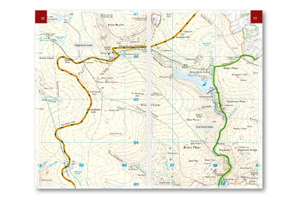 Two Moors Way Map Booklet - Route Photos