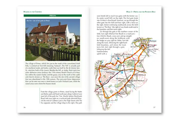 Walking in the Chilterns - Route Photos