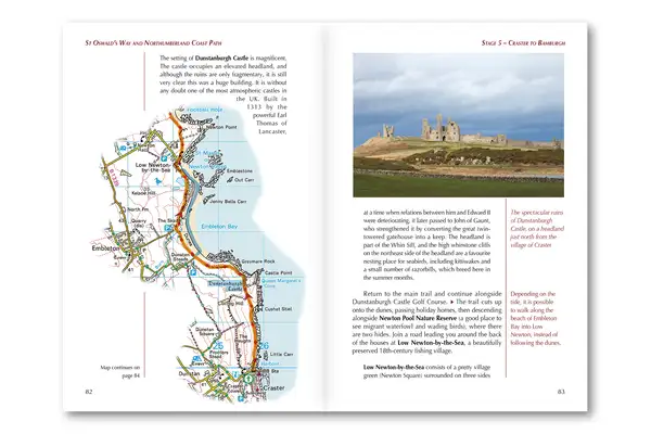 Walking St Oswald's Way and Northumberland Coast Path - Route Photos