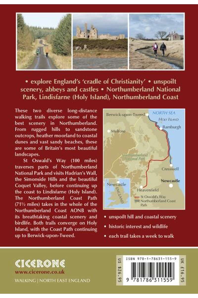St Oswald's Way & Northumberland Coast Path Guidebook | Cicerone Press