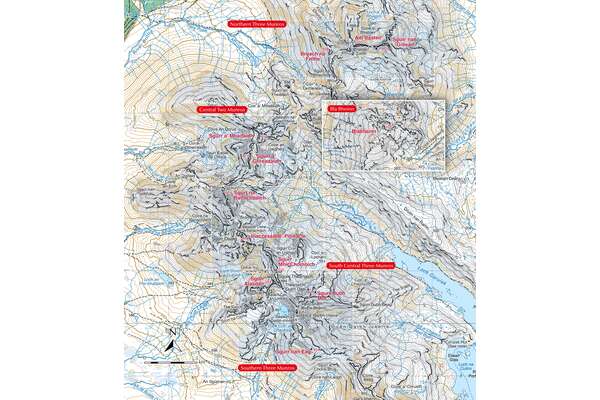 Skye Munros - Overview Map