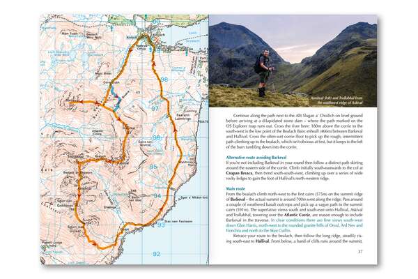 Walking Rum and the Small Isles - Route Photos