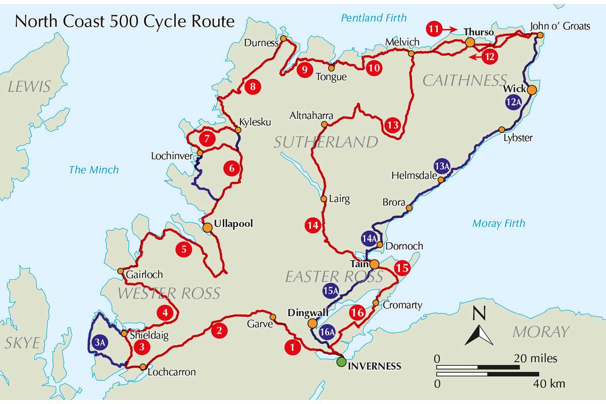 Guidebook To Scotland s NC500 Cycle Route Cicerone Press