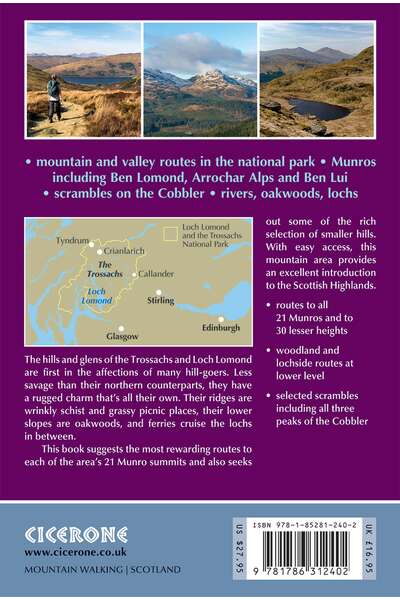 Walking Loch Lomond and the Trossachs - Back Cover
