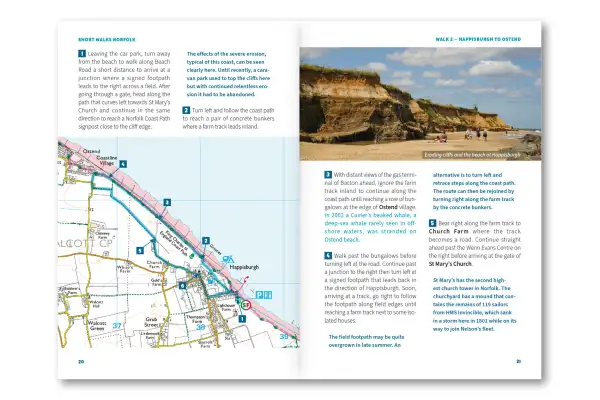 15 Short Walks in Norfolk - Broads and Coast - Route Photos