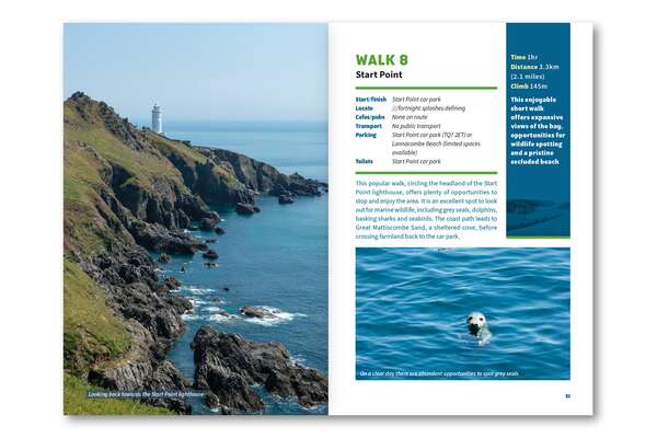 15 Short Walks in South Devon - Salcombe, Brixham and the coast - Route Photos