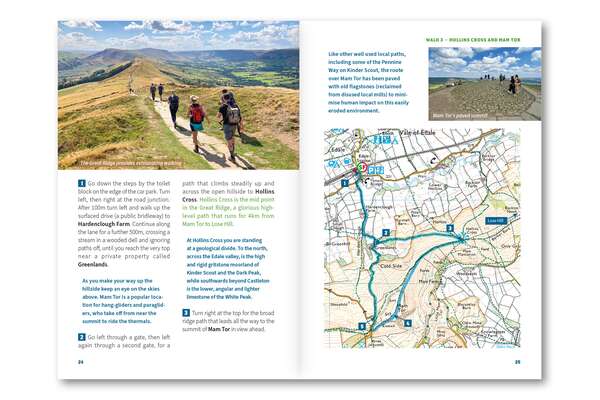 15 Short Walks in the Peak District - Edale and the Hope Valley - Route Photos