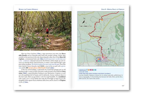 Walking the Cammino Materano - Route Photos