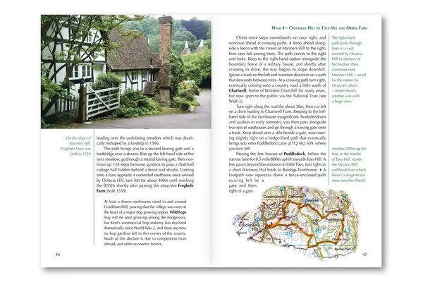 Walking in Kent - Route Photos