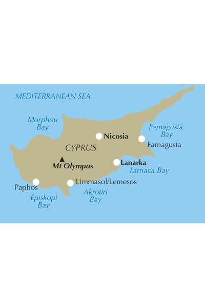 Walking in Cyprus - Back Cover