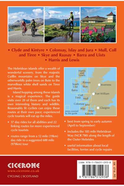 Cycling in the Hebrides - Back Cover